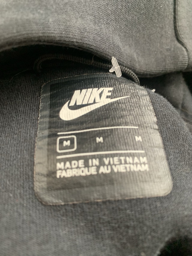 Nike Tech Fleece Joggers - Black/Green - Size M - photo 4