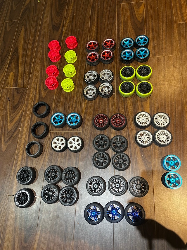 1:10 Scale RC Parts and Wheels
