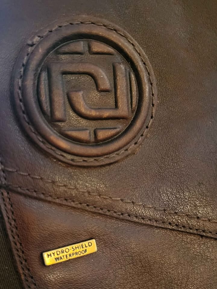 ROCKPORT LEATHER brown Riding Boots/ Equestrian 7.5 Womens Hydro - photo 3