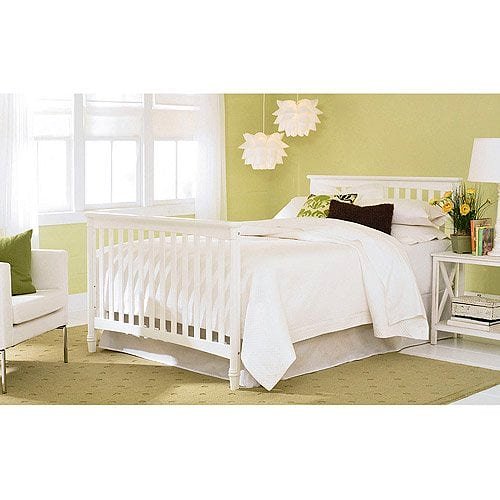 Europa Baby Geneva 4-in-1 Convertible Crib - Espresso