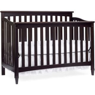 Europa Baby Geneva 4-in-1 Convertible Crib - Espresso - photo 3