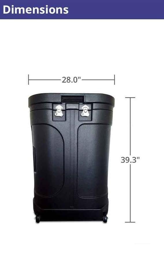🇨🇦  Hard Carry Case for Trade Show Podium - photo 4