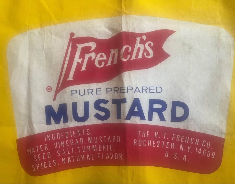 Vintage French’s Mustard BBQ Apron - photo 3