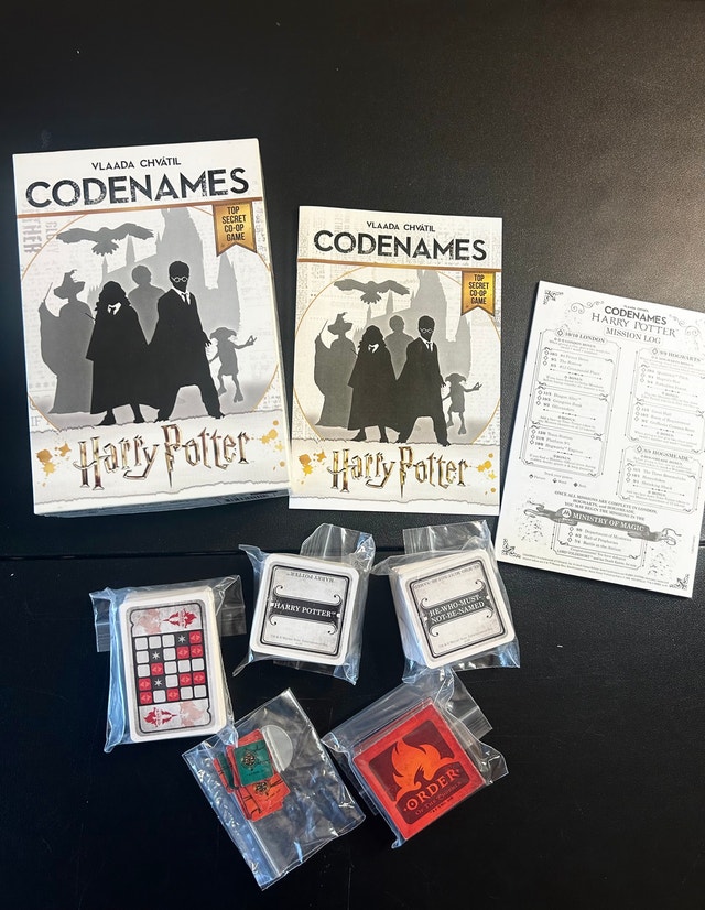 Codenames + Codenames Harry Potter edition co-op board game - photo 2