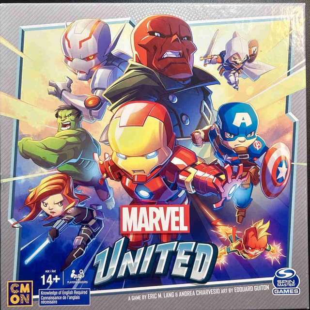 Marvel United Board Game New