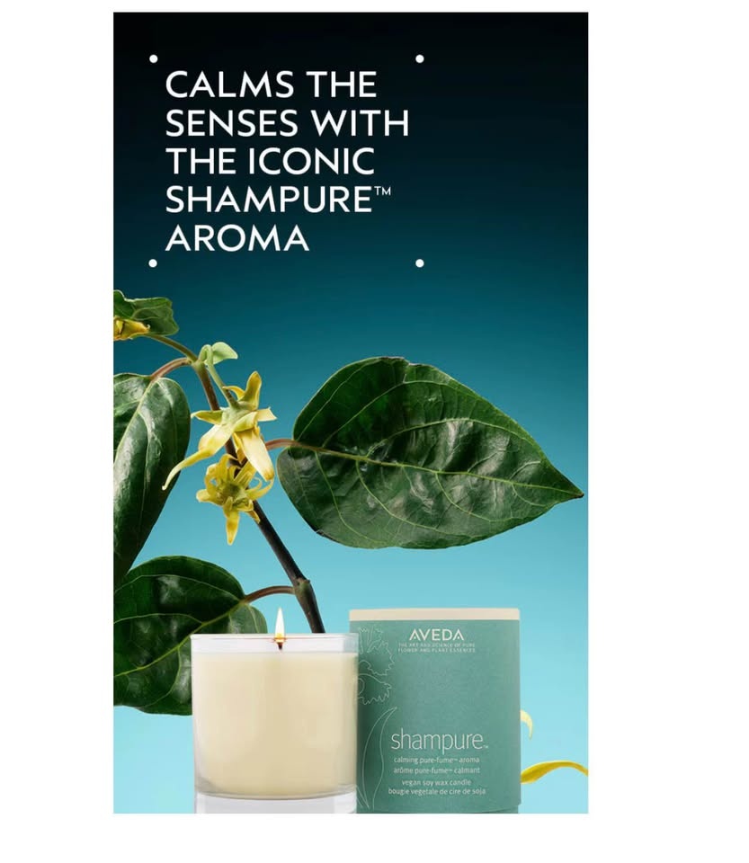 Aveda SHAMPURE VEGAN SOY WAX CANDLE | NEW in box | 8 oz - photo 3