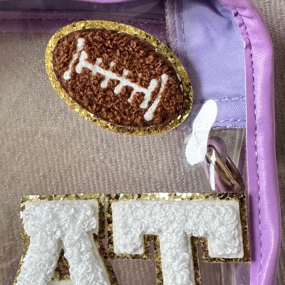 Football Sunday Super Bowl Clear Bag | GOAT | Perfect for Stadiu - photo 2