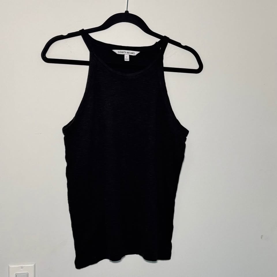 Elizabeth & James Black Tanktop ~ Size Small - photo 3