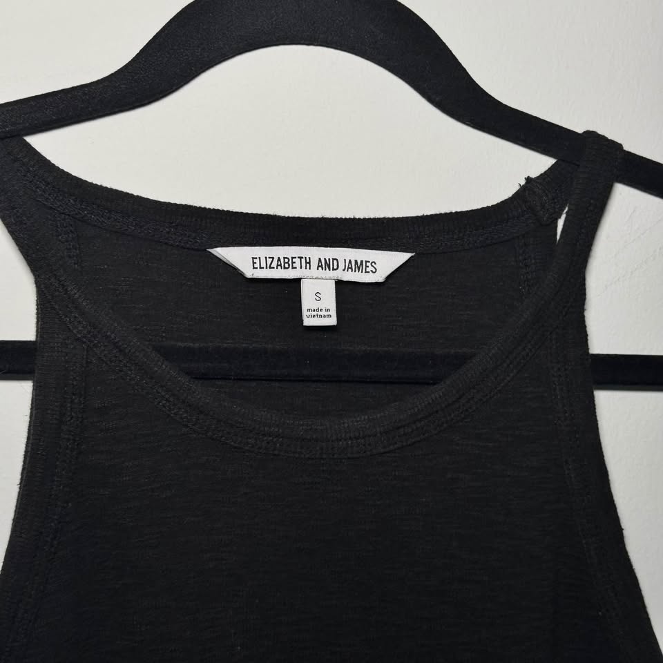 Elizabeth & James Black Tanktop ~ Size Small - photo 4