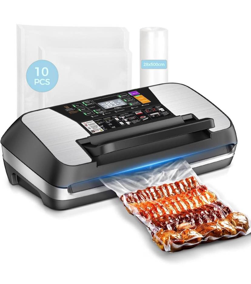 MZRO 95kpa Vacuum Sealer Machine, Commercial Full Automatic Food - photo 2
