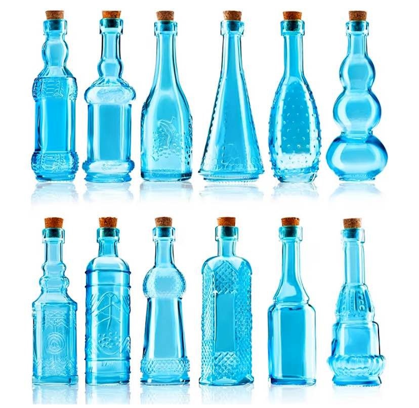 BULK PARADISE Assorted Design Set of 12 pcs, 4.6 Inch Tall