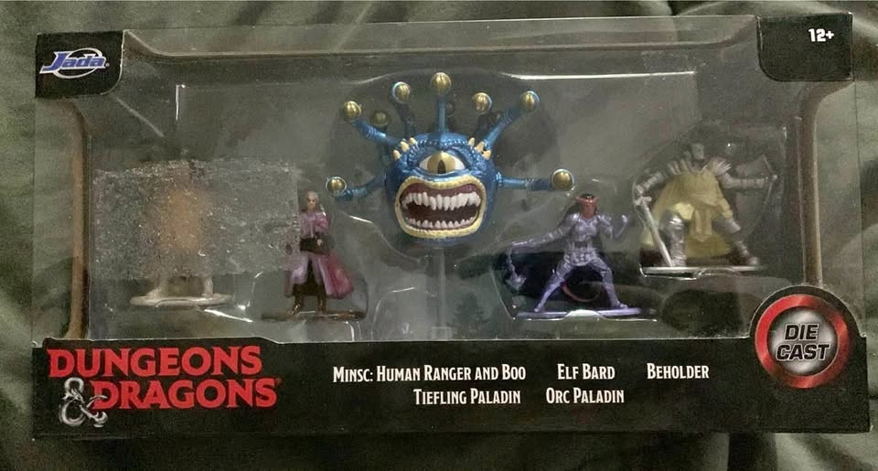 Dungeons & Dragons Nano Metalfigs Medium Pack A | 5 Figures