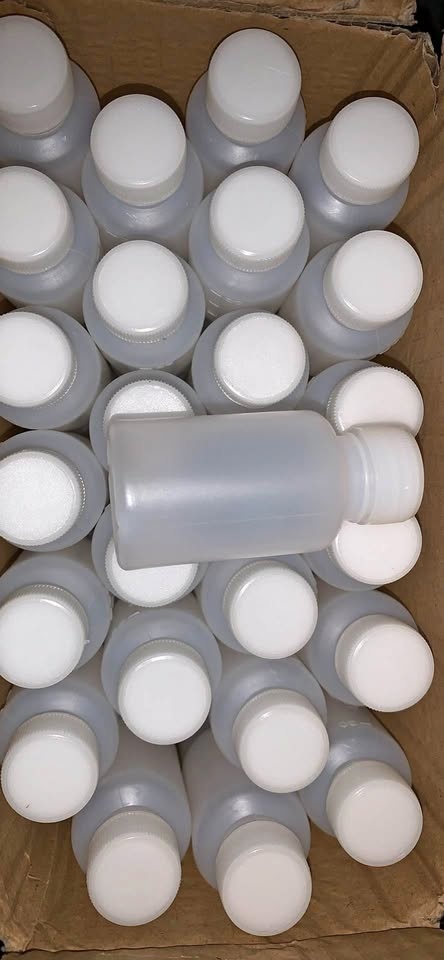 50pcs 30ml White/Clear Plastic Capsule Storage Bottles