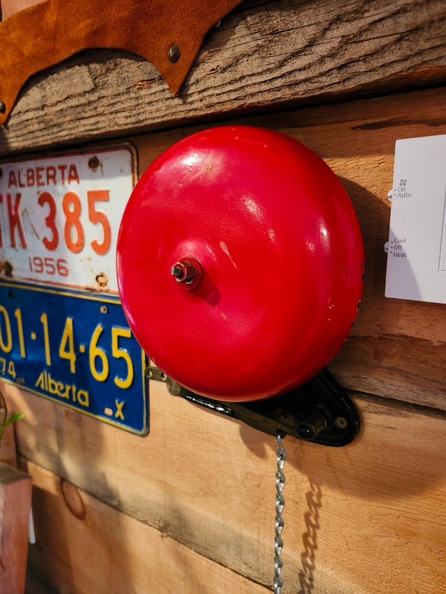 Vintage Red Bell - photo 2