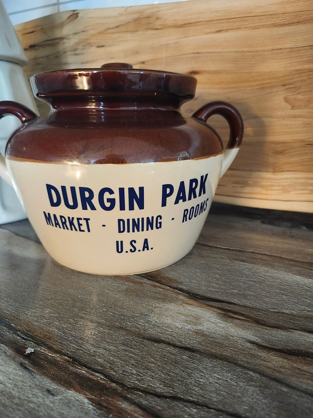 Vintage McCoy Cookie Jar / Bean Pot