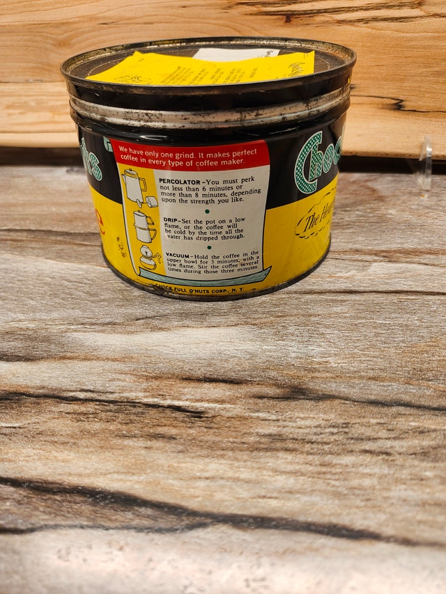 Vintage Chock Full O Nuts coffee tin - photo 2