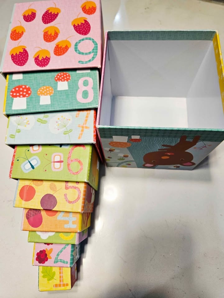 Award-Winning Djeco Forest Stacking Cubes (10 Pcs) - photo 2