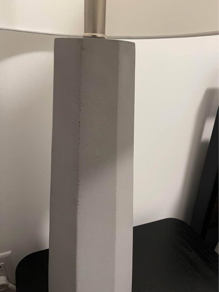 Table lamp - concrete base - photo 2