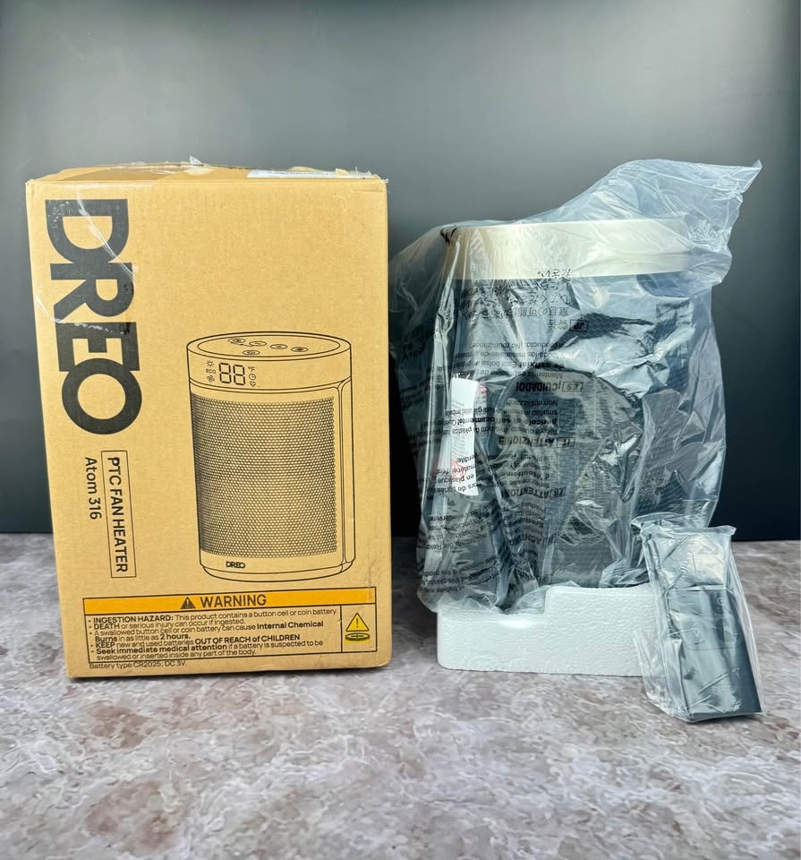 Dreo 1500W Portable Space Heater w/ Thermostat & Remote - photo 2