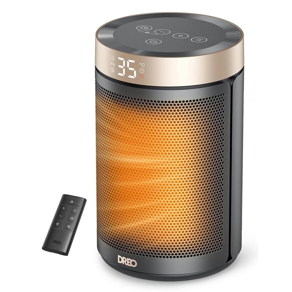 Dreo 1500W Portable Space Heater w/ Thermostat & Remote - photo 3