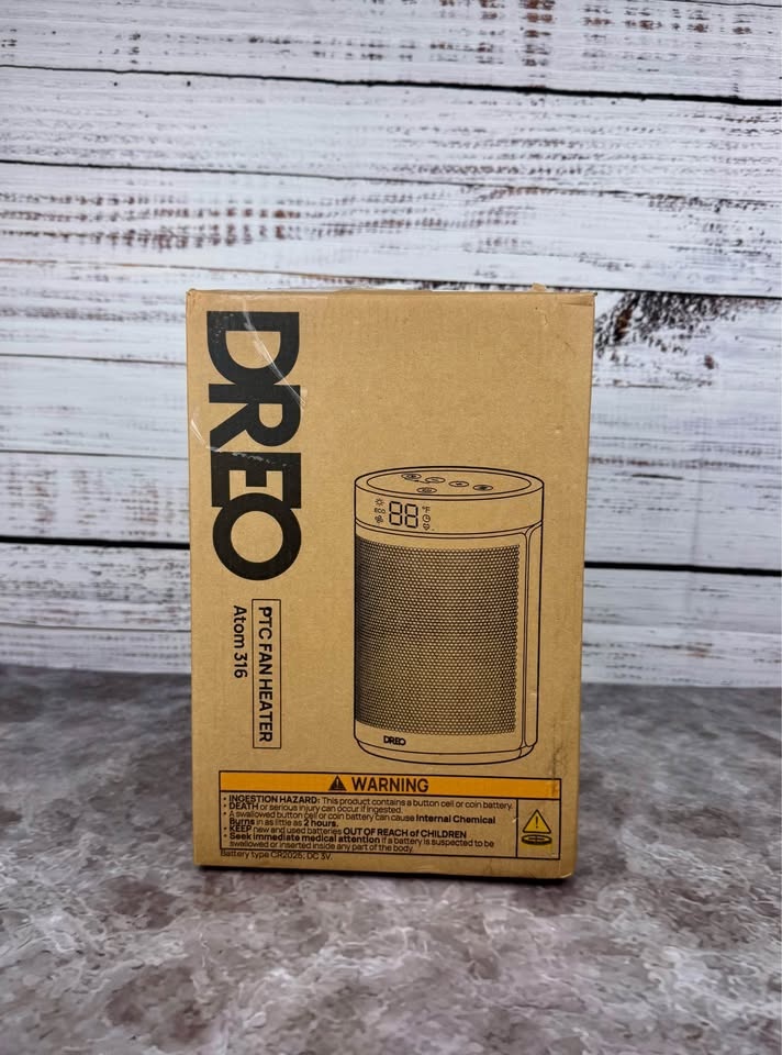 Dreo 1500W Portable Space Heater w/ Thermostat & Remote - photo 4