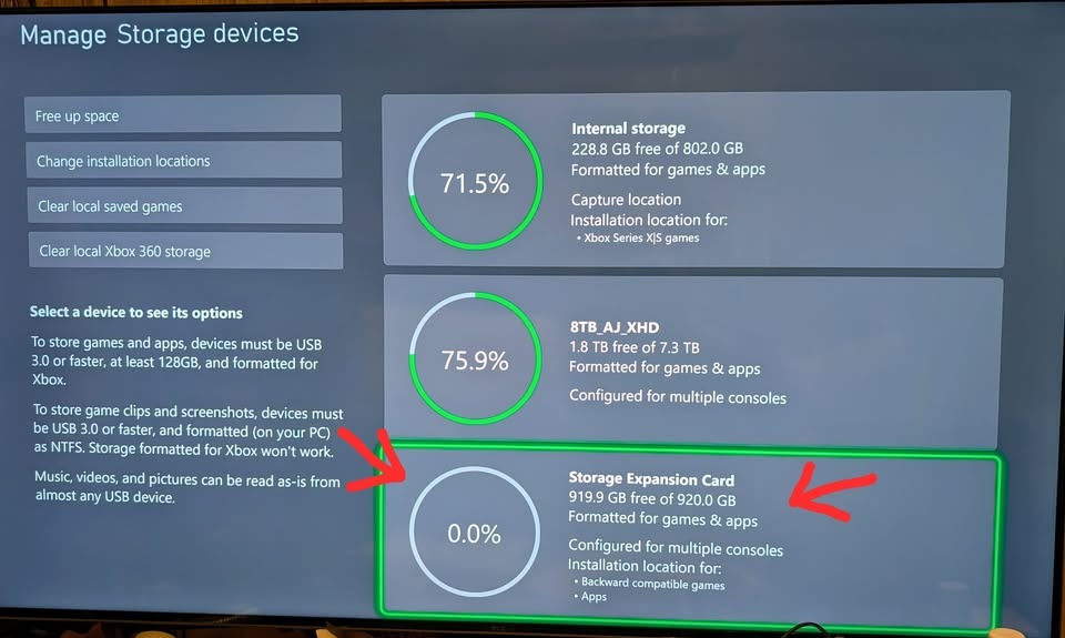 1TB Storage Expansion Card for Xbox Series X|S - Formatted & Rea - photo 4