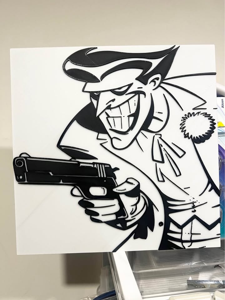 The Joker Animated Series 3D Wall Sign - photo 2