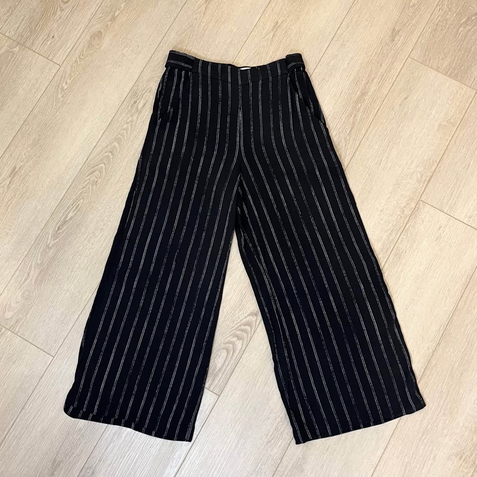 WILFRED Wide-Leg Striped Pants from Aritzia - Size S - photo 3