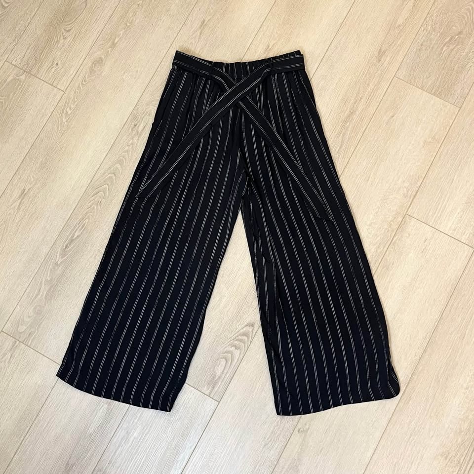 WILFRED Wide-Leg Striped Pants from Aritzia - Size S - photo 4
