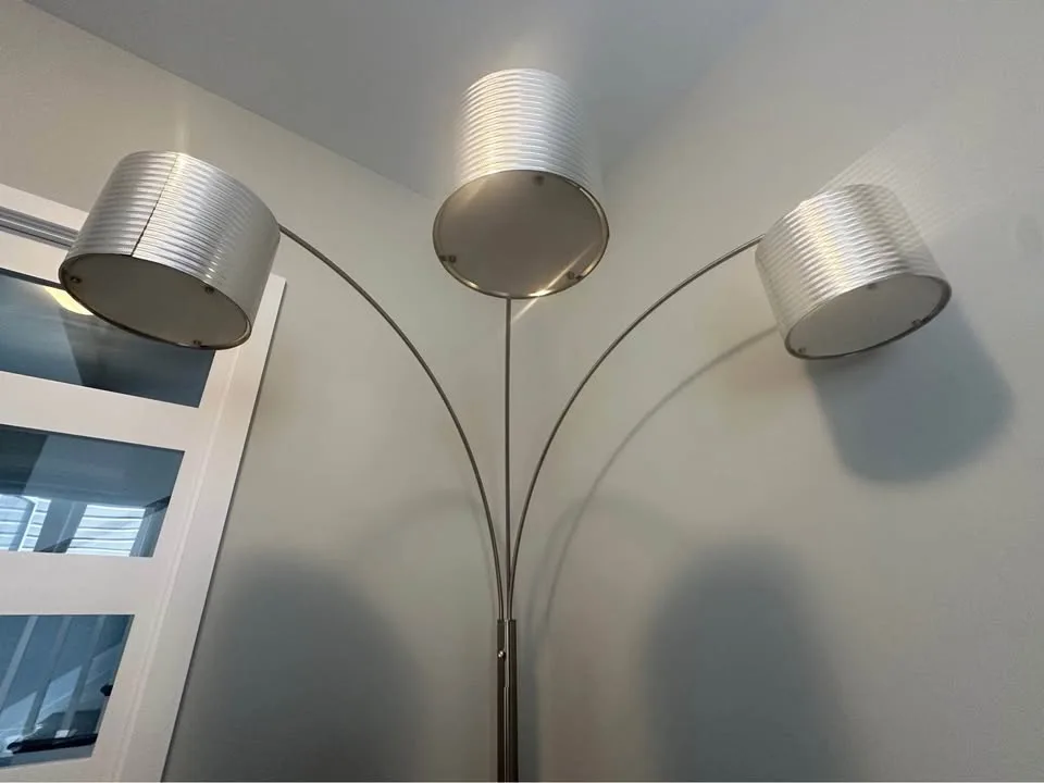 Modern 3 Arm Floor Lamp image indicator(2)