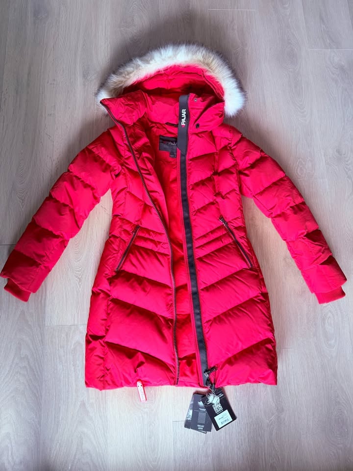 BNWT Women's Pajar Red Winter Parka Down Jacket - Size S - photo 4