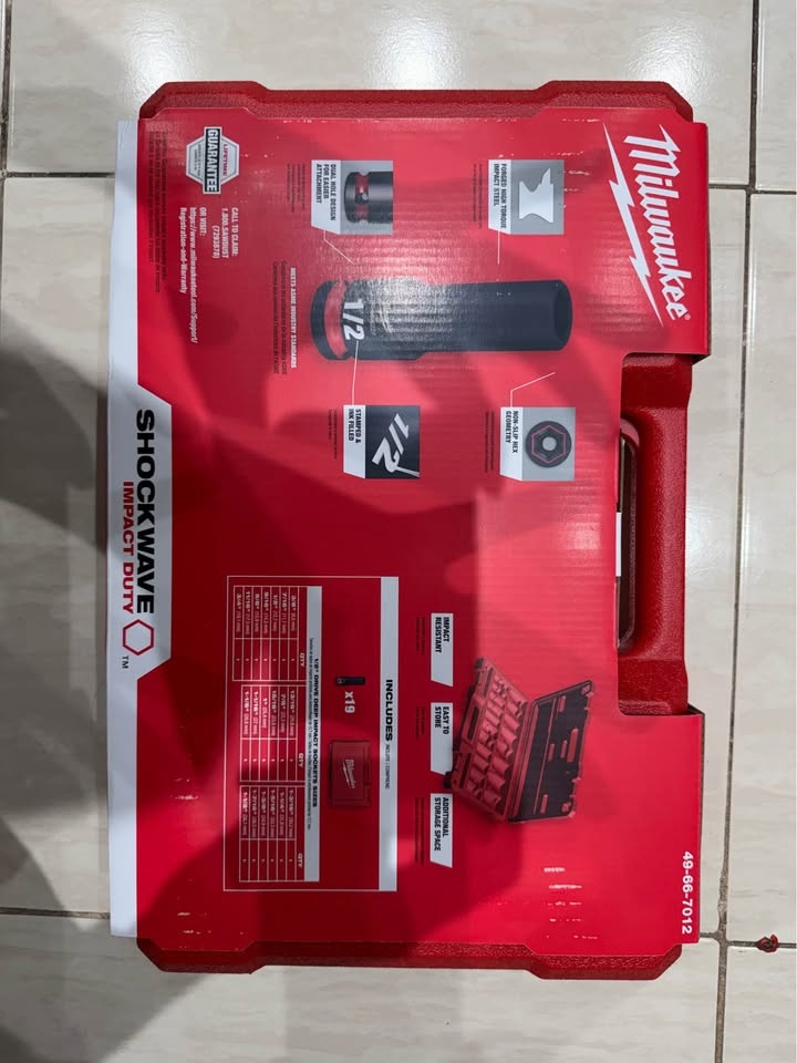 Milwaukee 1/2 Impact Set SAE - photo 4
