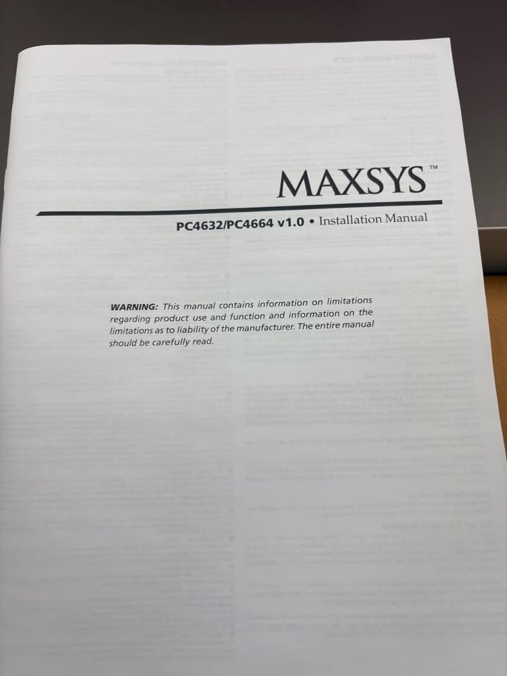 DSC PC4664 Maxsys 64 Point Graphic Annunciator - photo 4