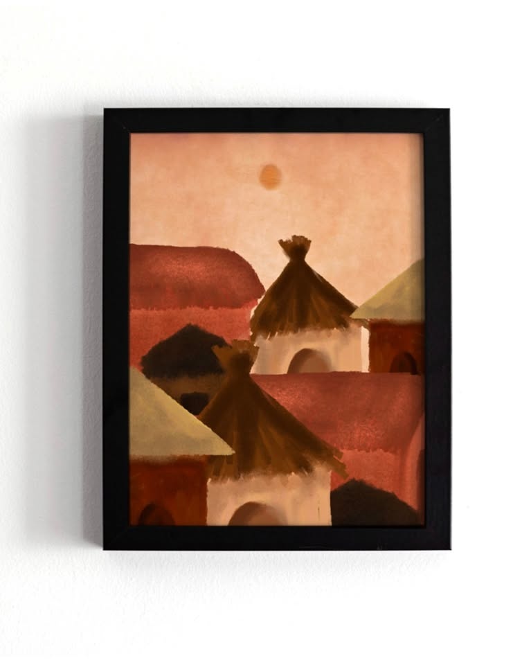 Echoes of Home by KAY & TAM Framed Print