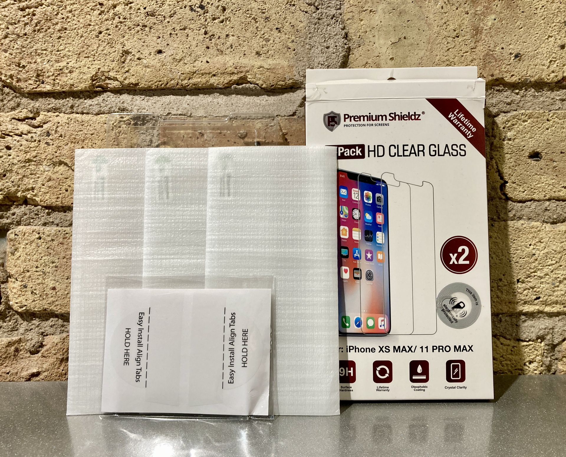 3 x Premium Shieldz iPhone XS MAX / 11 PRO MAX Screen Protectors