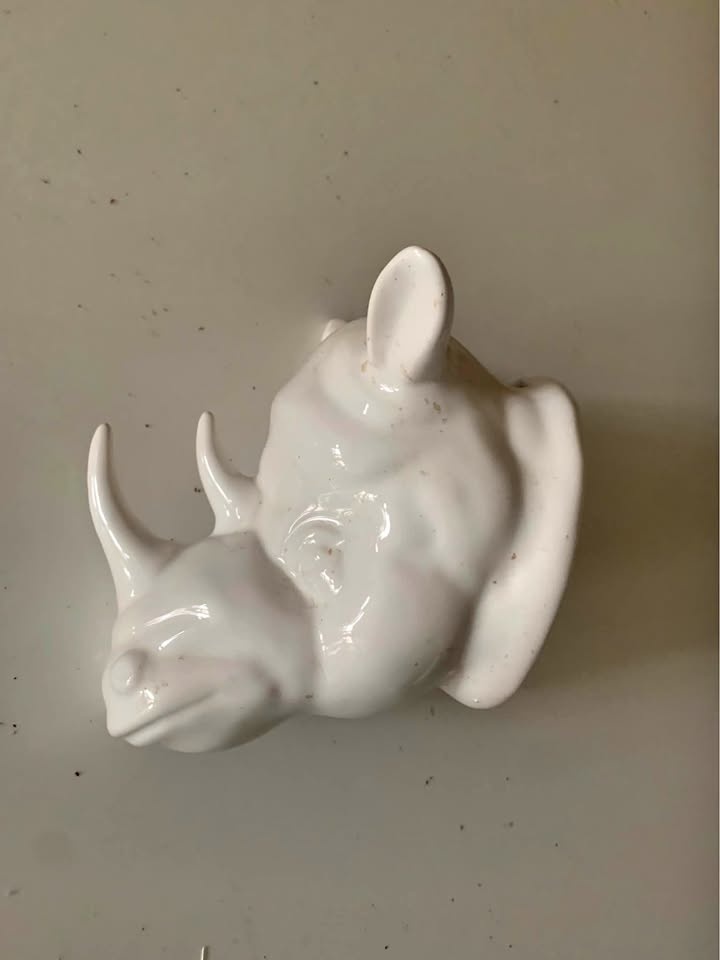Rhinoceros vase
