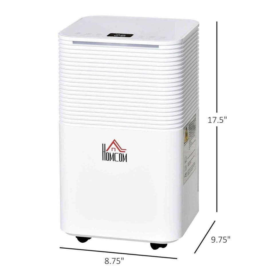 HomeCom Portable Dehumidifier
