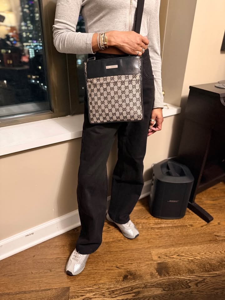 ✨Gucci GG Canvas and leather Crossbody Bag + dust bag Auth💕 - photo 3