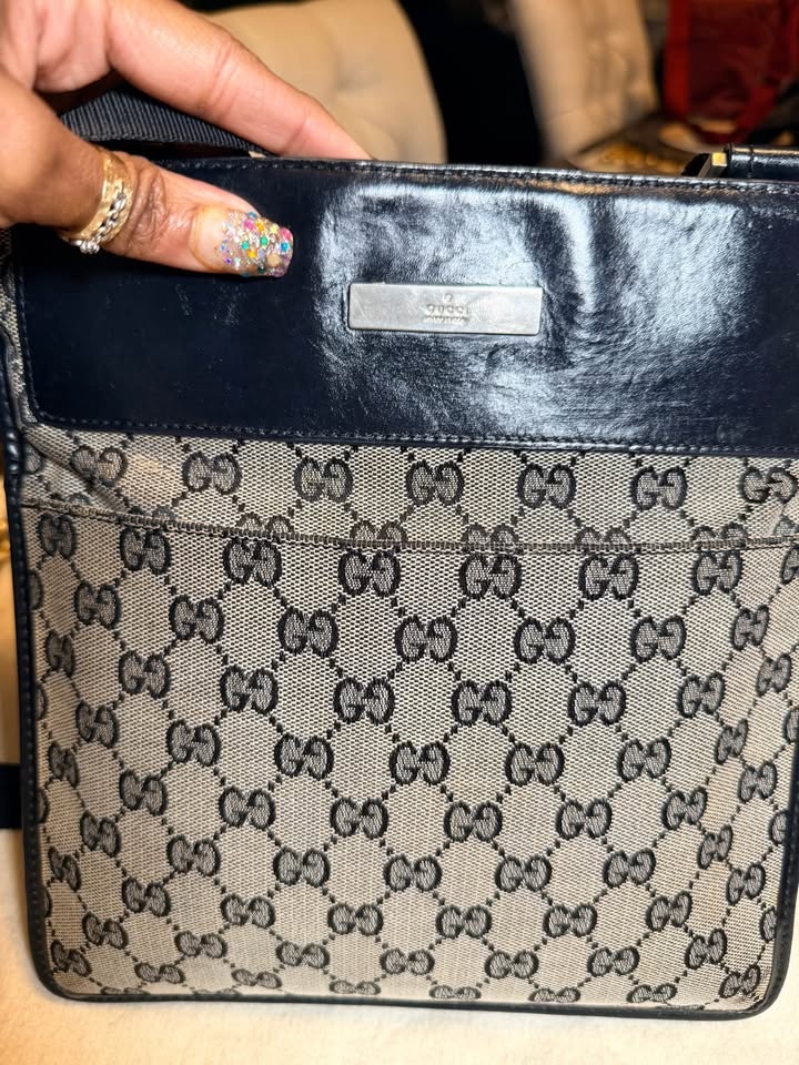 ✨Gucci GG Canvas and leather Crossbody Bag + dust bag Auth💕 - photo 5