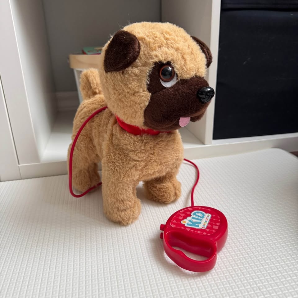 KID Connection Interactive Walking & Barking Plush Puppy w/ Leas - photo 2