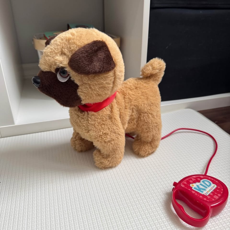 KID Connection Interactive Walking & Barking Plush Puppy w/ Leas - photo 4