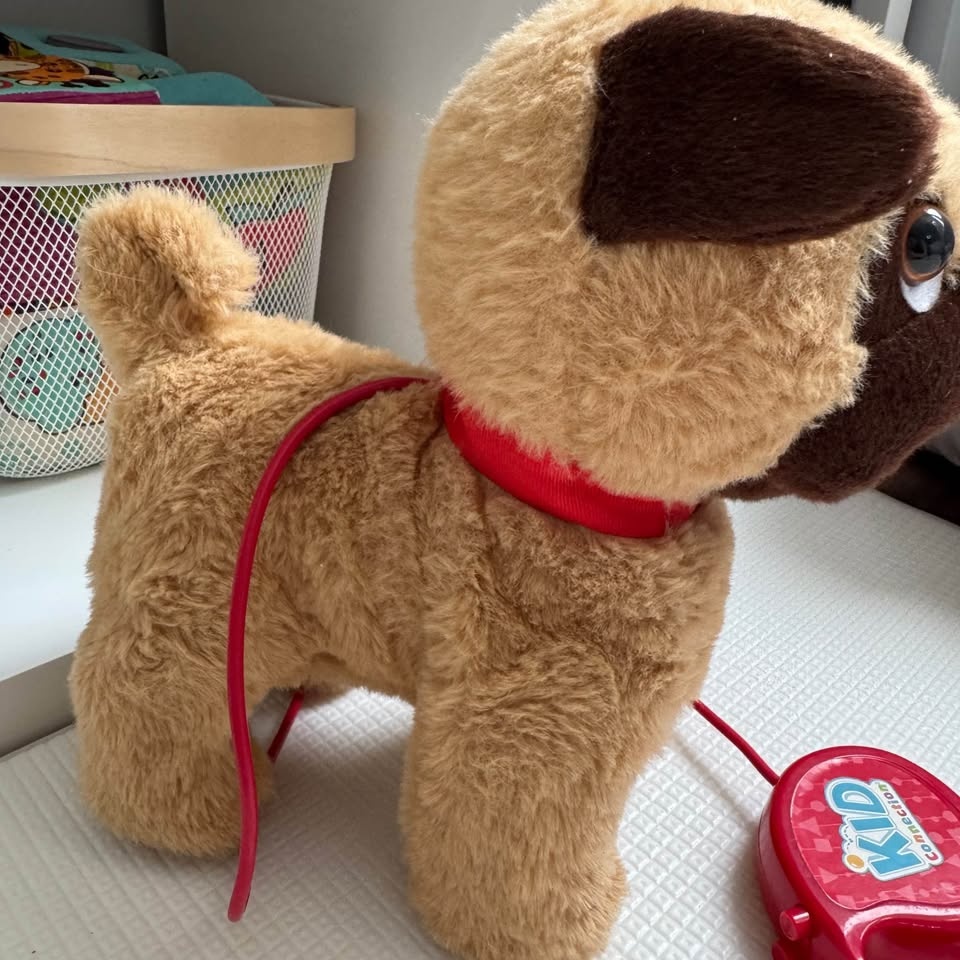 KID Connection Interactive Walking & Barking Plush Puppy w/ Leas - photo 5