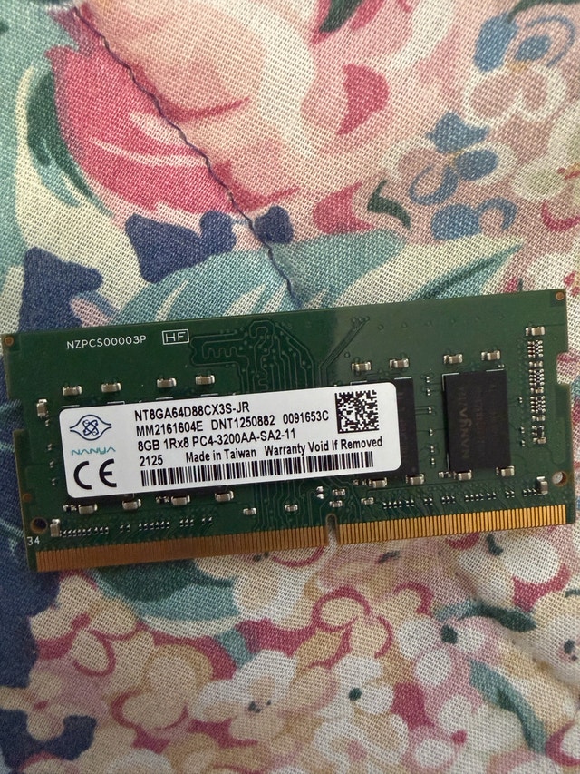 8GB DDR4 Laptop RAM