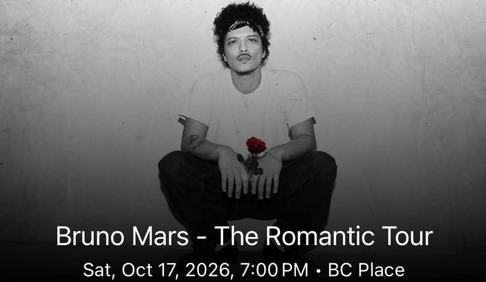 Bruno Mars Tickets - 4 Seats Together
