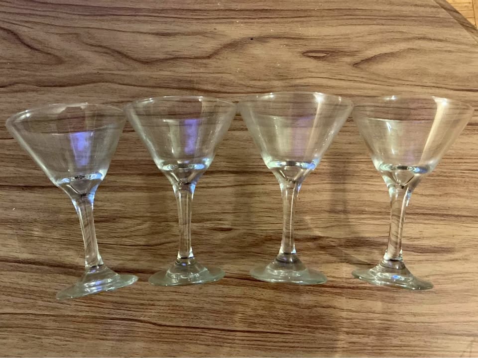 Glass Martini Glasses