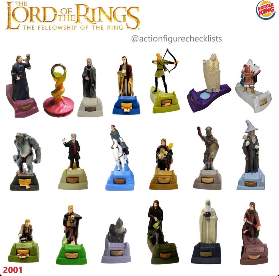 Burger King Lord of the Rings 2001 Collection - Sealed - photo 2