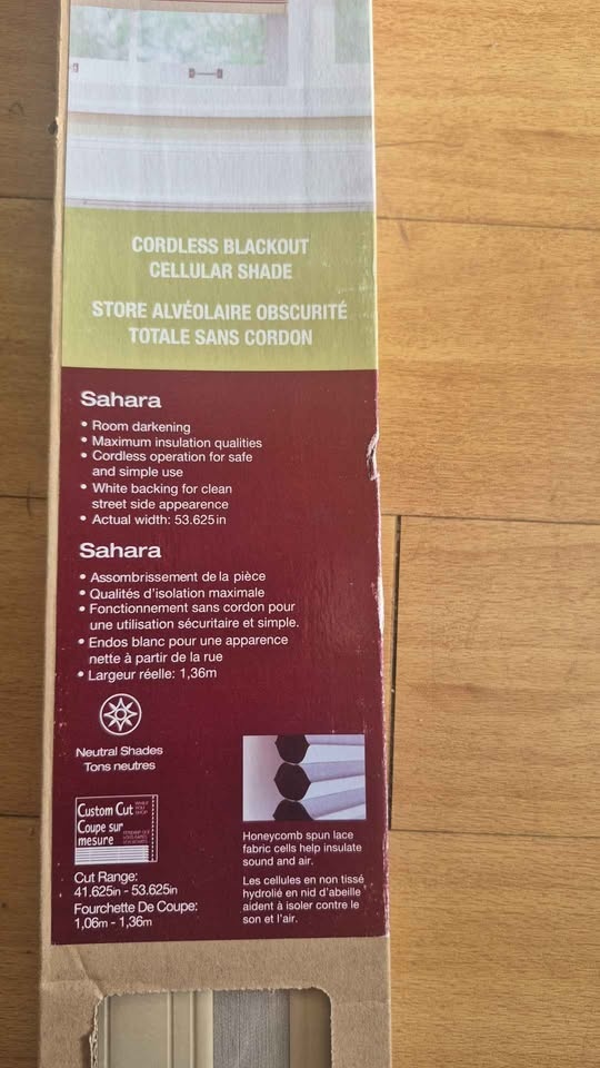 Home Decorators Cordless Blackout Cellular Shade - photo 4