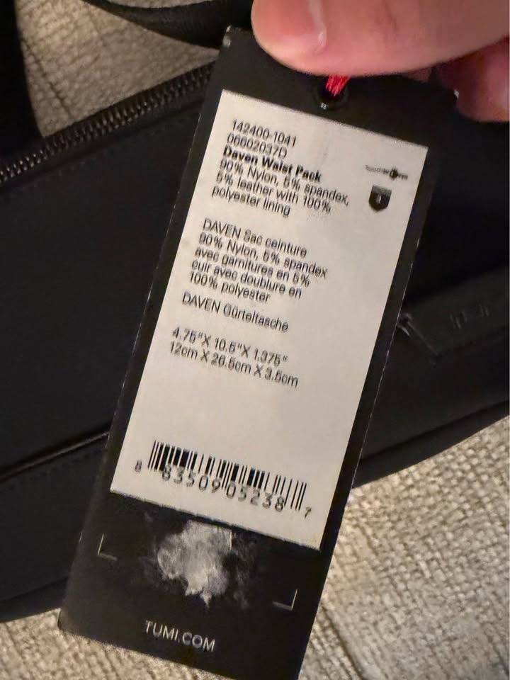Tumi Daven Waist Pack (READ DESC) - photo 3