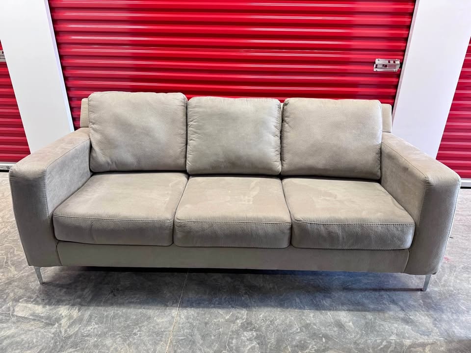 Grey Cozy Couch DELIVERY AVAILABLE