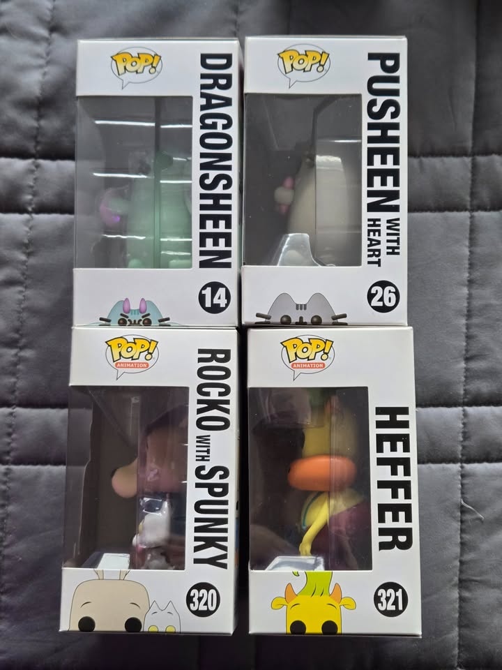 Funko Pops - Pusheen & Rocko's Modern Life - photo 2